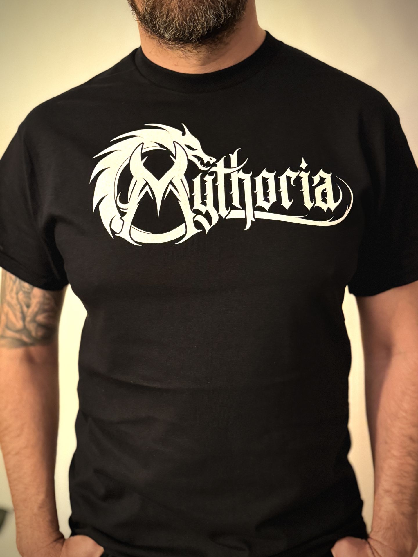 T-shirt med eget logo Mythoria t-shirts